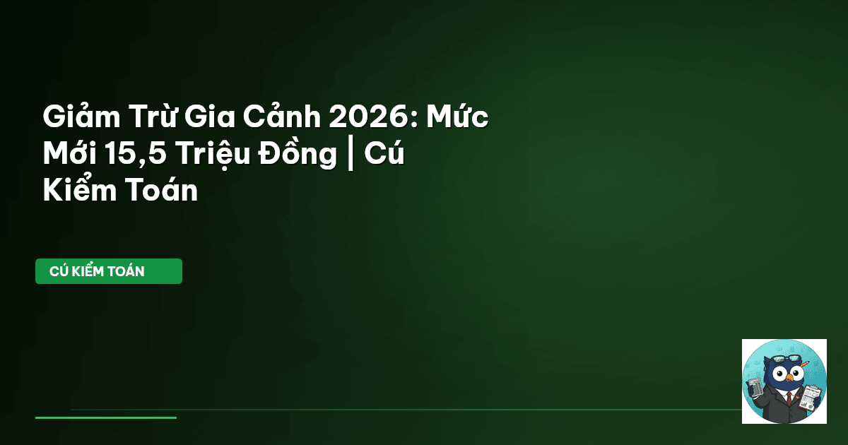 giảm trừ gia cảnh 2026