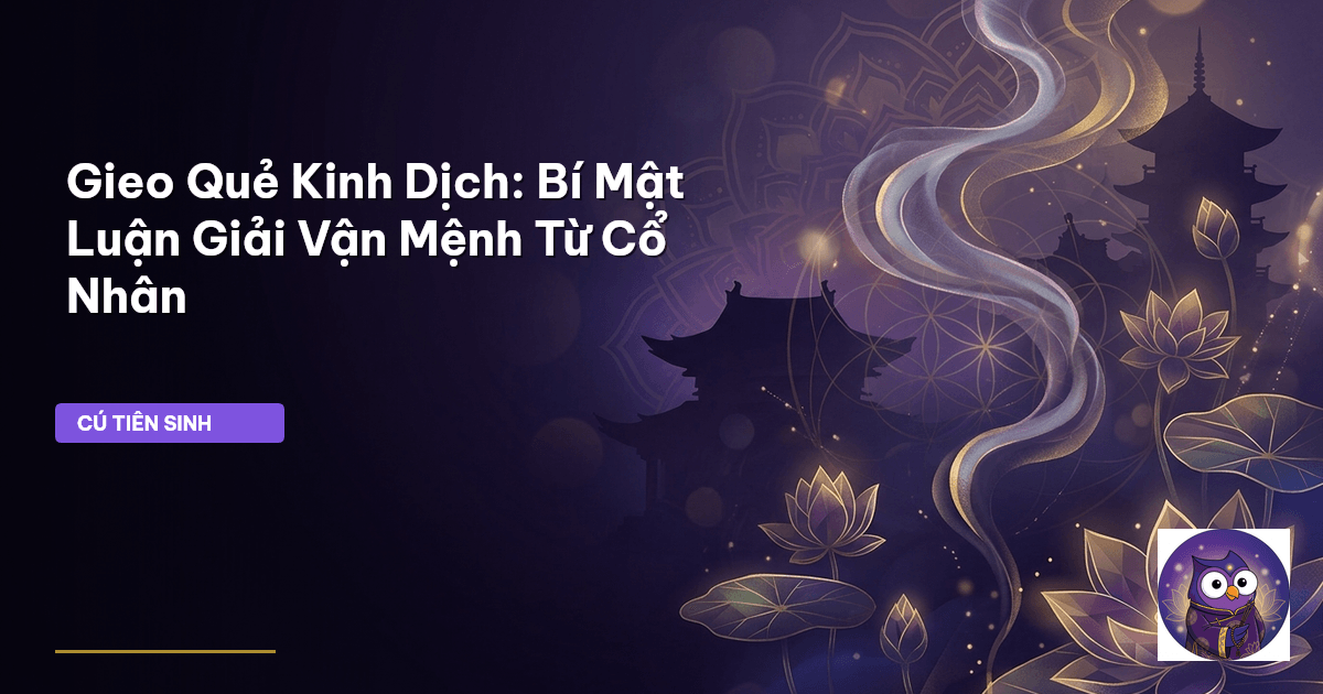 gieo quẻ kinh dịch