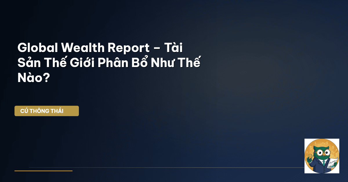 Global Wealth Report – Tài Sản Thế Giới Phân Bổ Như Thế Nào?