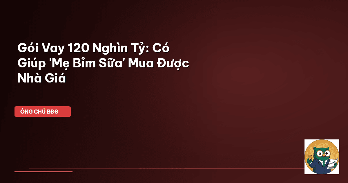 gói vay 120 nghìn tỷ