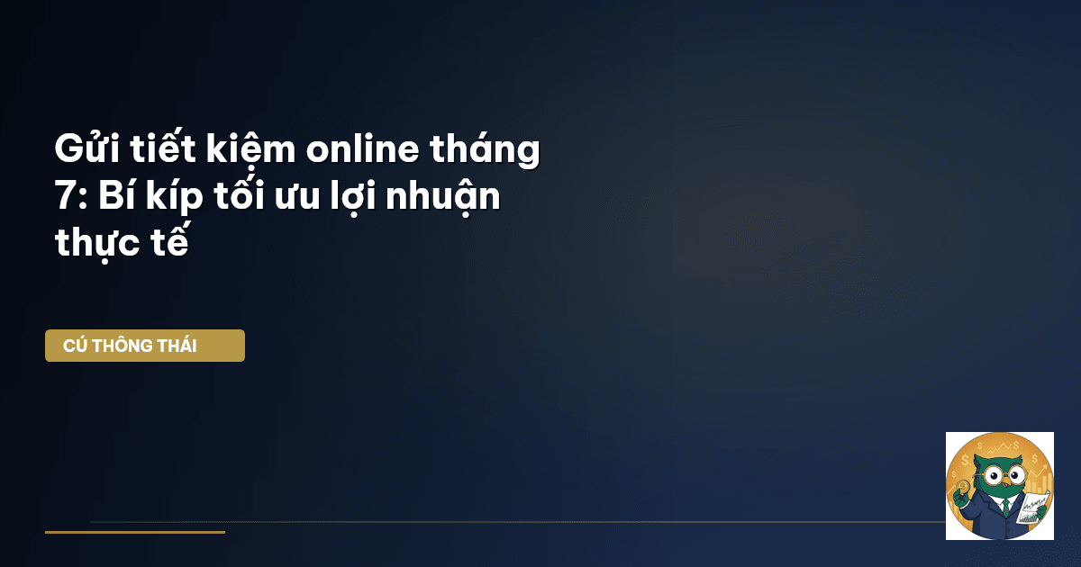 gửi tiết kiệm online