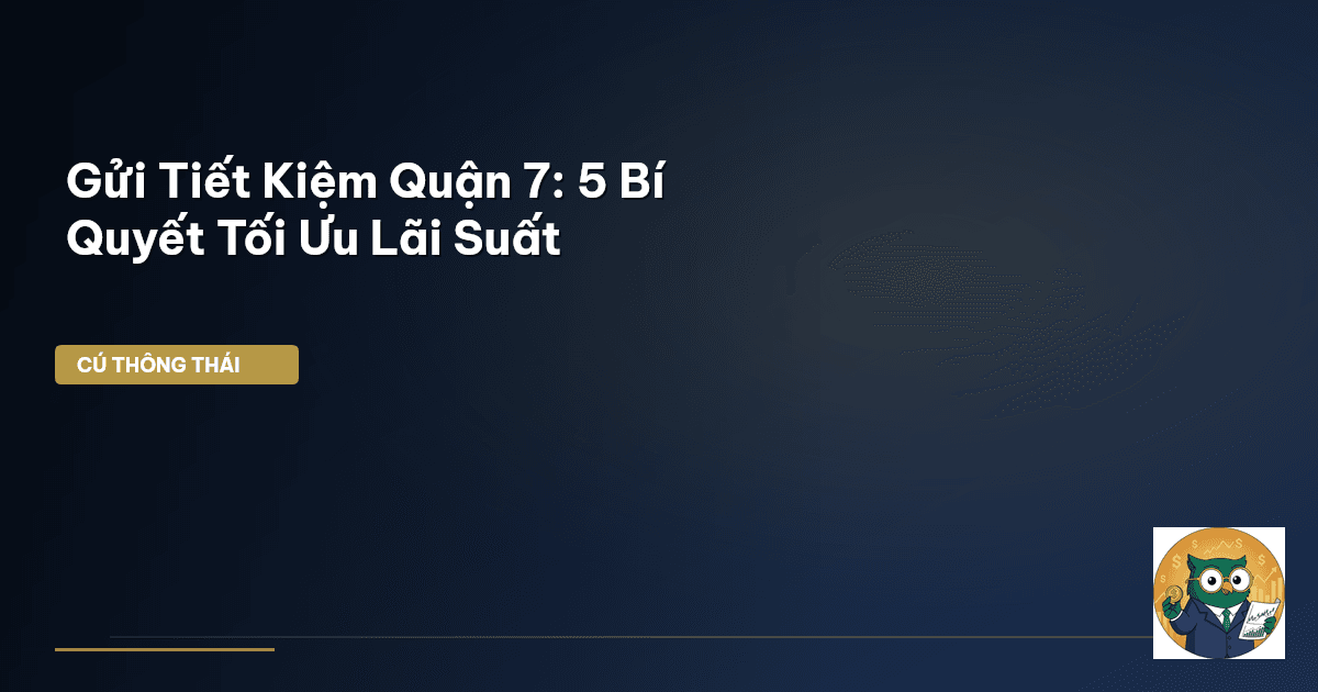 gửi tiết kiệm