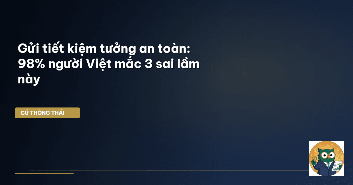 gửi tiết kiệm