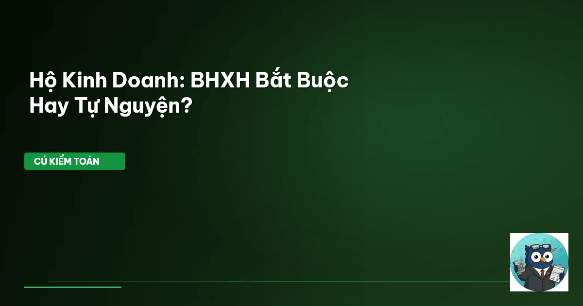 hộ kinh doanh
