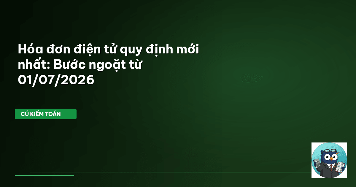 hóa đơn điện tử
