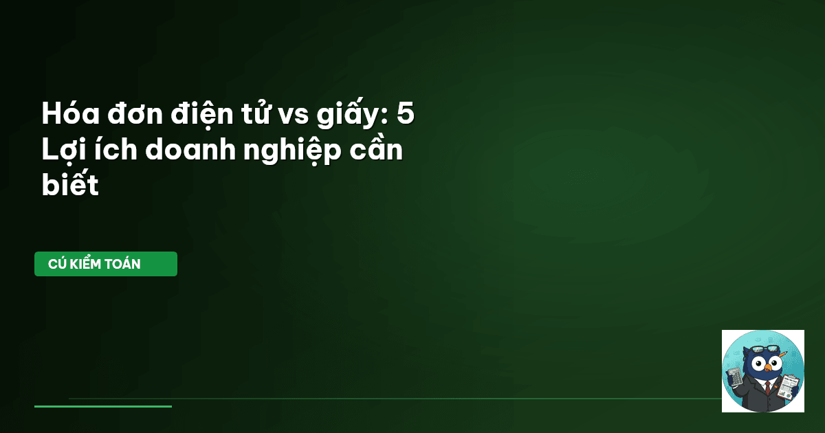 hóa đơn điện tử