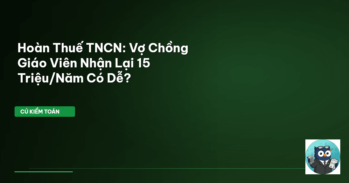 hoàn thuế TNCN