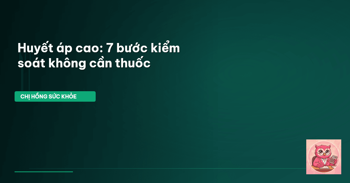 huyết áp cao