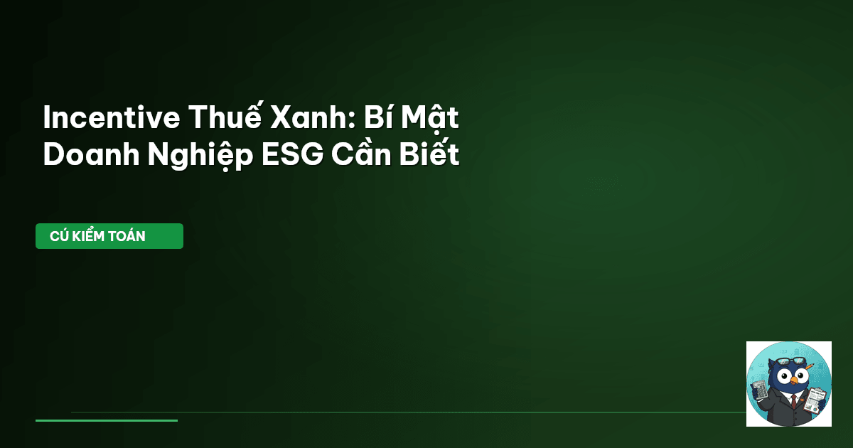thuế xanh