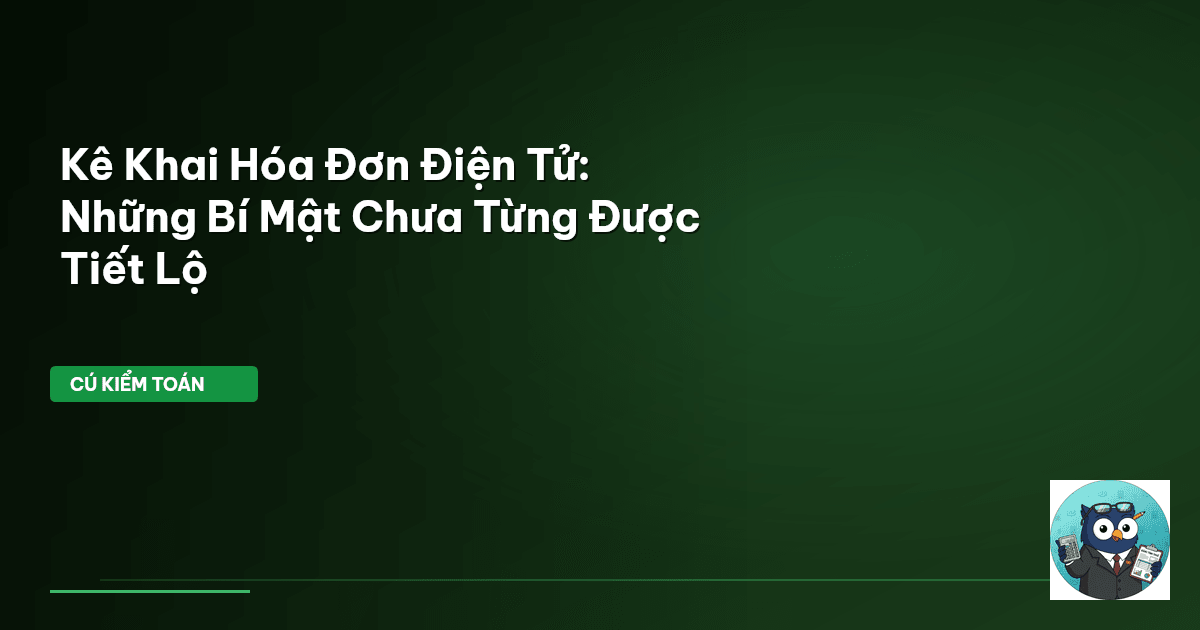 hóa đơn điện tử