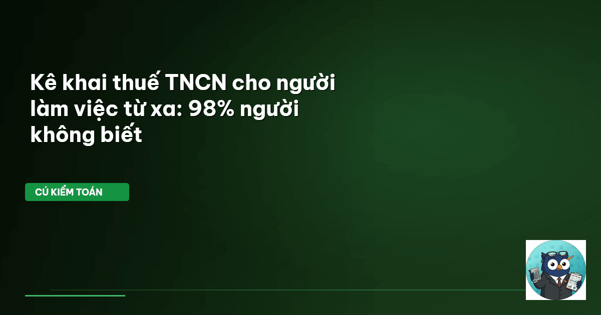 thuế TNCN