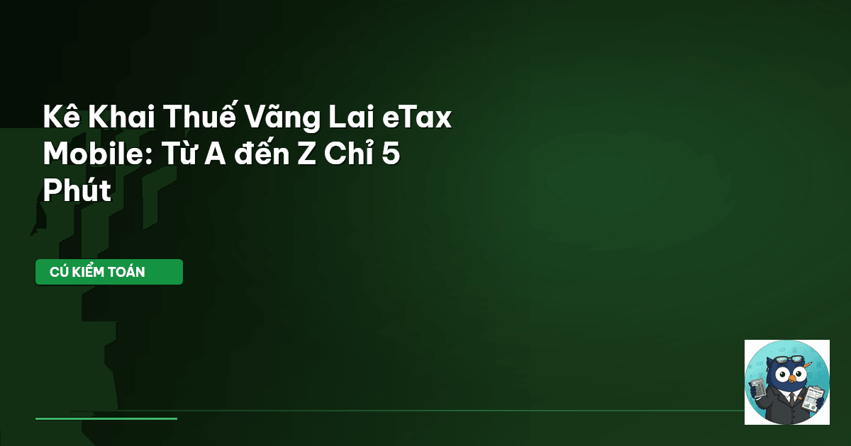 kê khai thuế vãng lai