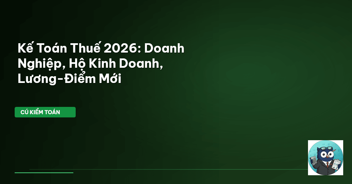 kế toán thuế 2026