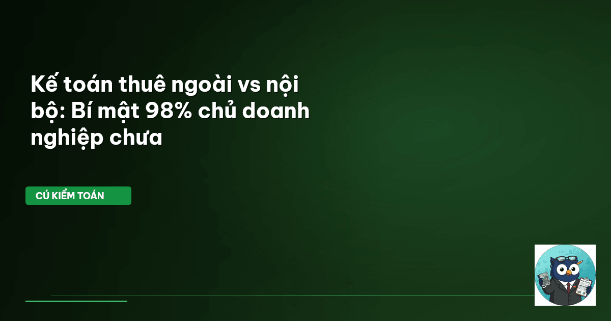 kế toán thuê ngoài