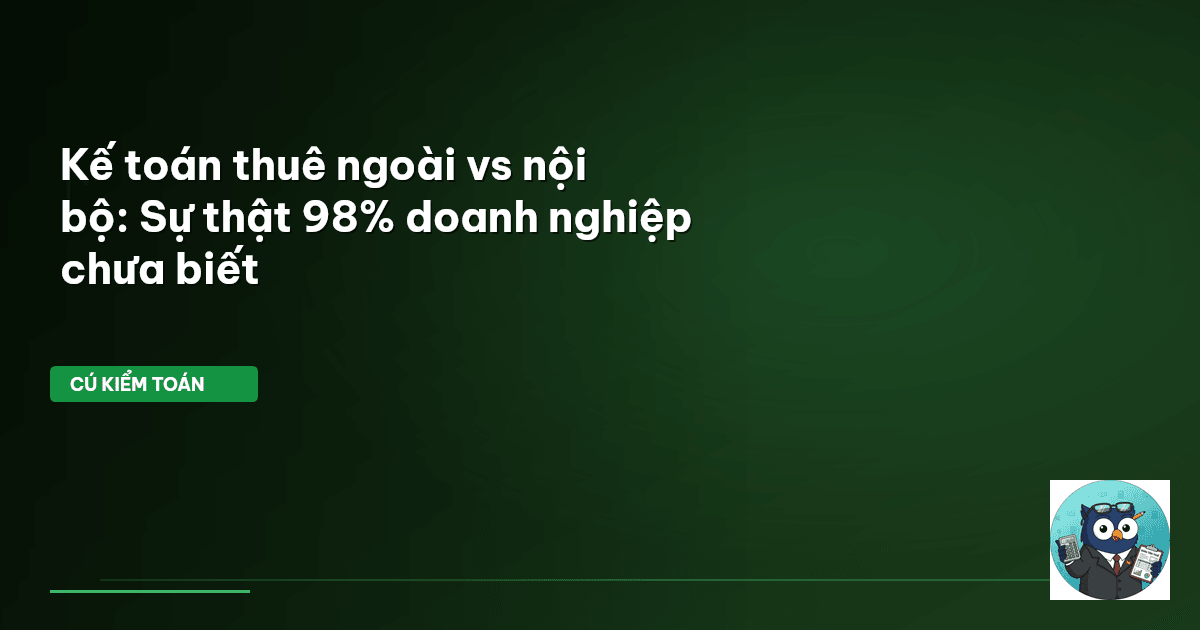 kế toán thuê ngoài