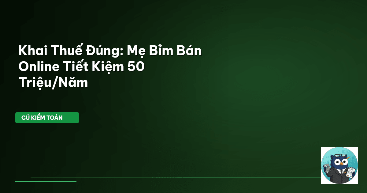 thuế kinh doanh online