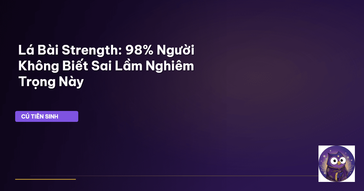 Lá bài Strength