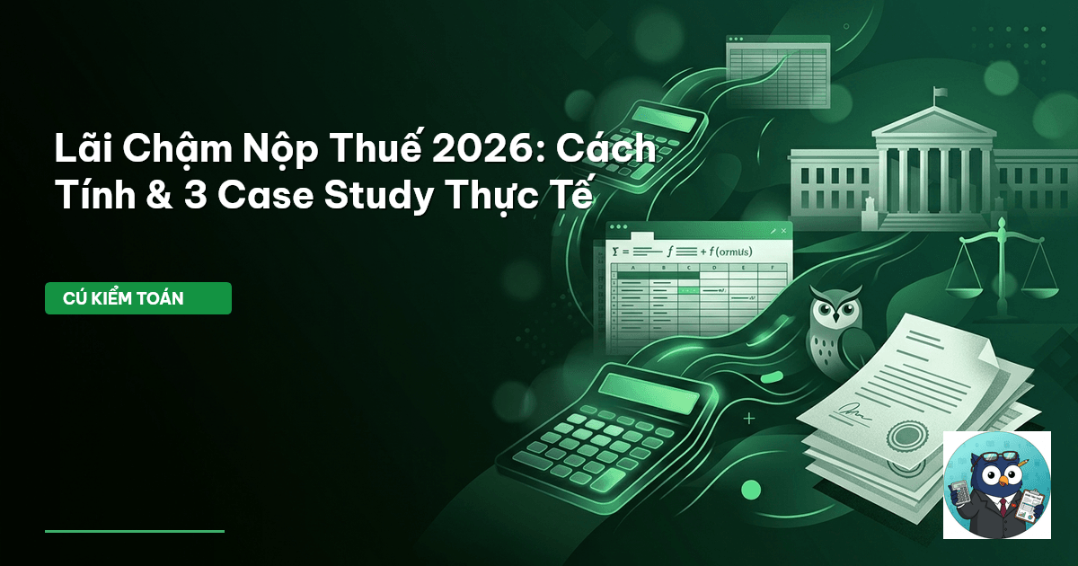 lãi chậm nộp thuế