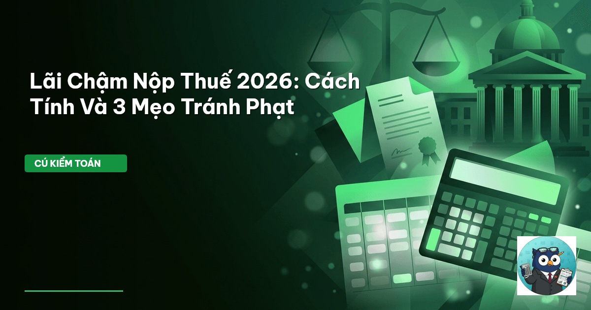 lãi chậm nộp thuế