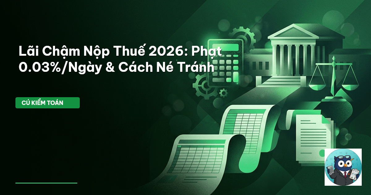 lãi chậm nộp thuế