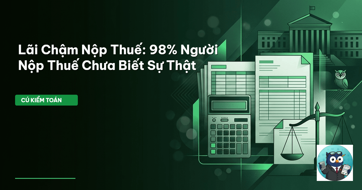 lãi chậm nộp thuế