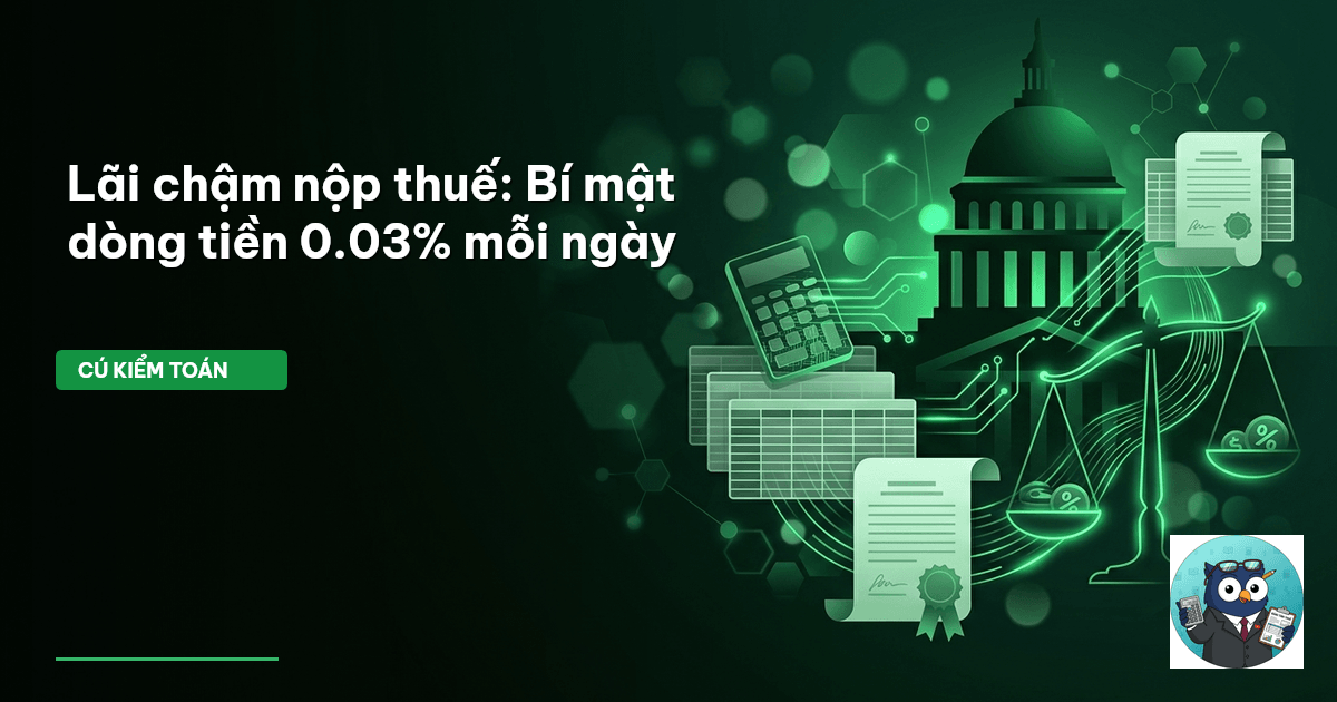 lãi chậm nộp thuế