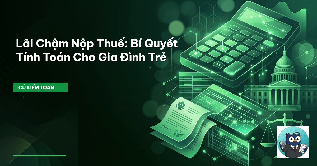lãi chậm nộp thuế