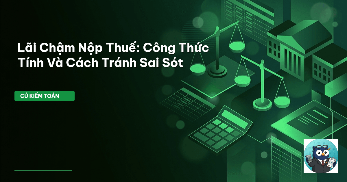 lãi chậm nộp thuế