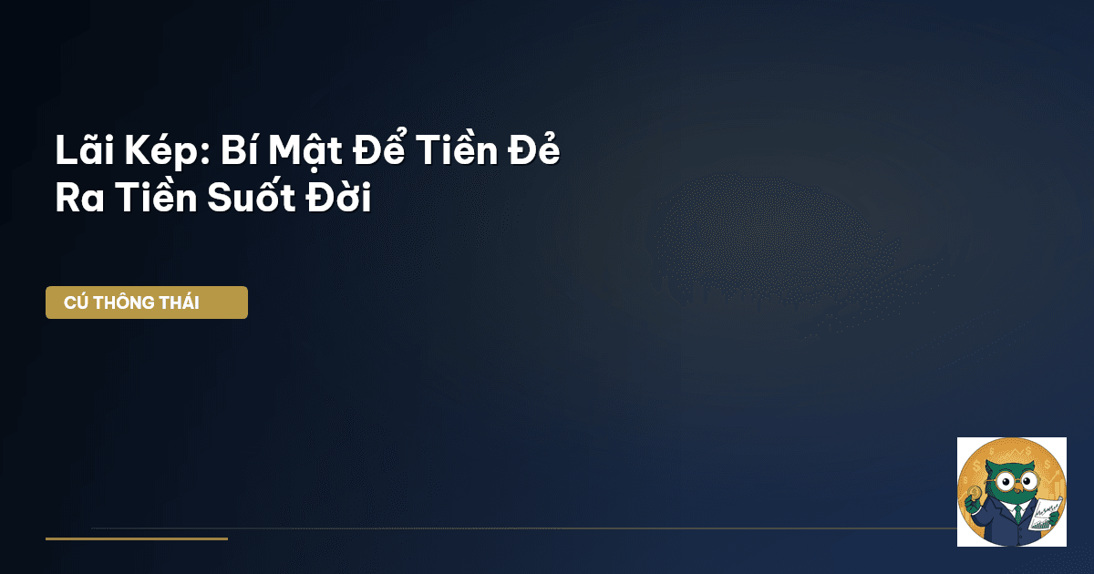Lãi Kép: Bí Mật Để Tiền Đẻ Ra Tiền Suốt Đời
