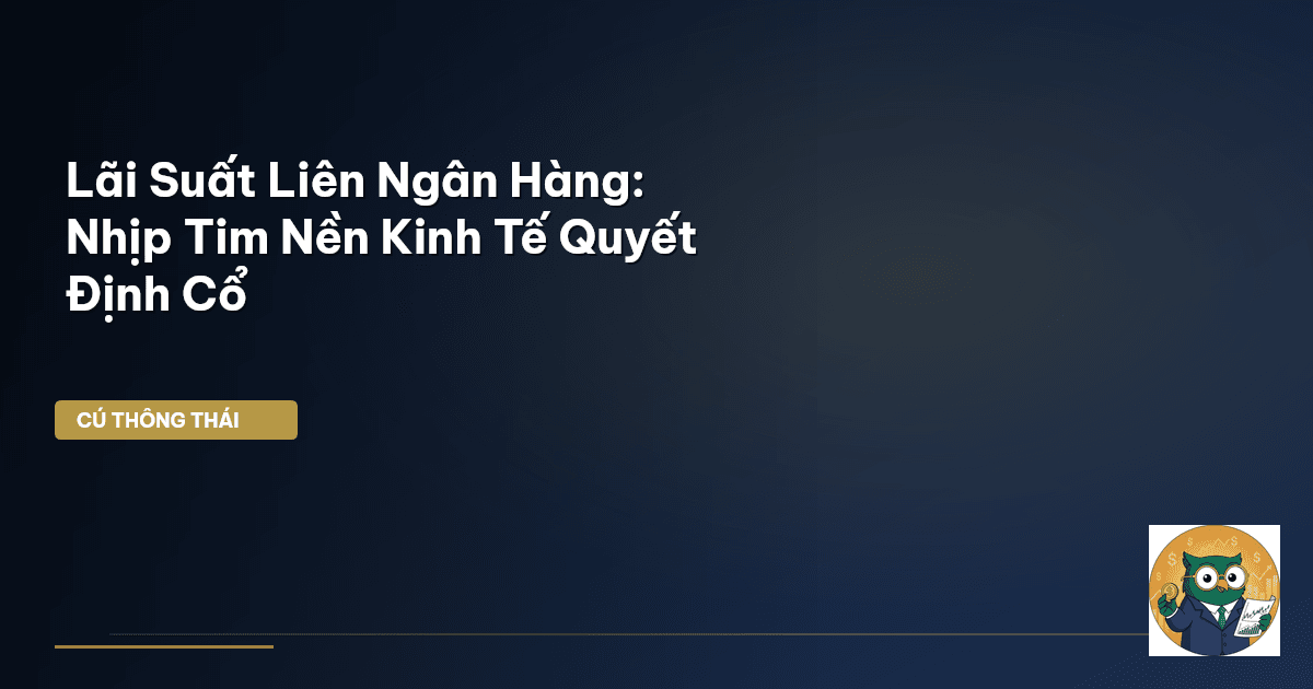 Lãi Suất Liên Ngân Hàng: Nhịp Tim Nền Kinh Tế Quyết Định Cổ