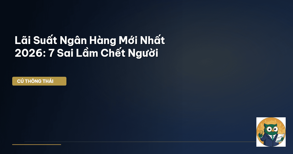 lãi suất ngân hàng mới nhất