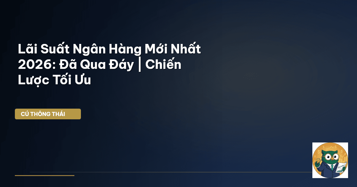 lãi suất ngân hàng mới nhất