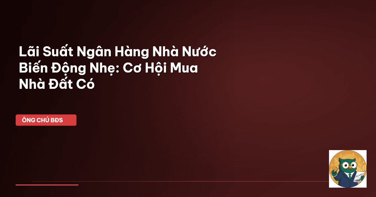 lãi suất NHNN