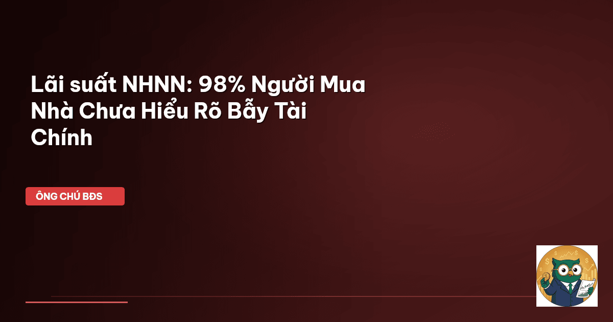 lãi suất NHNN