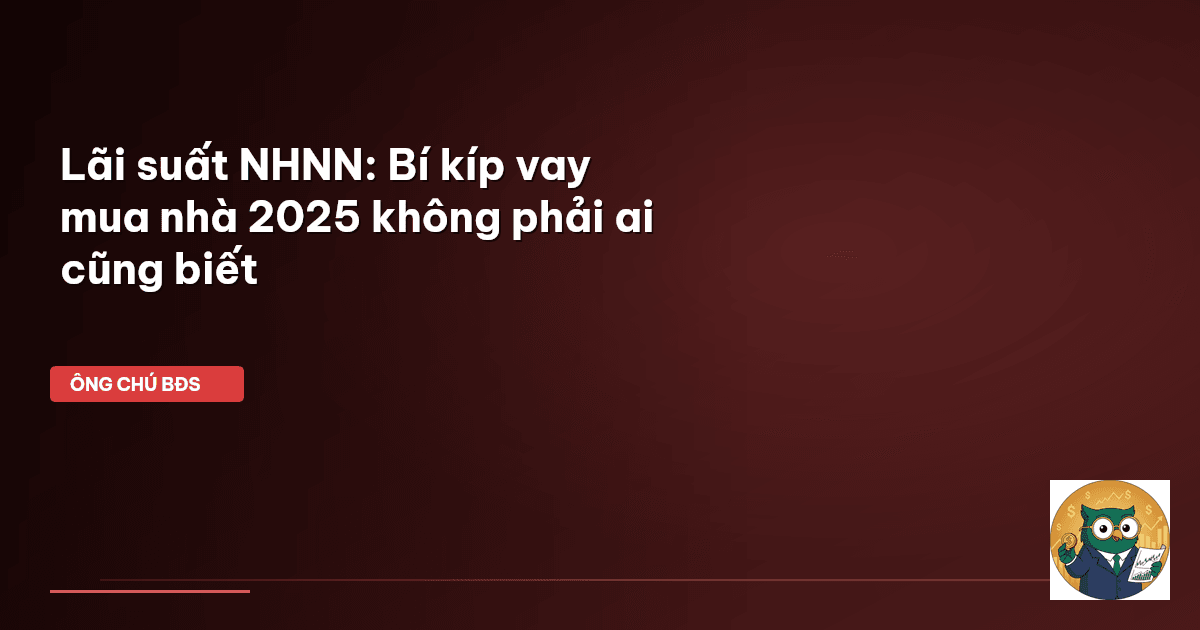 lãi suất NHNN