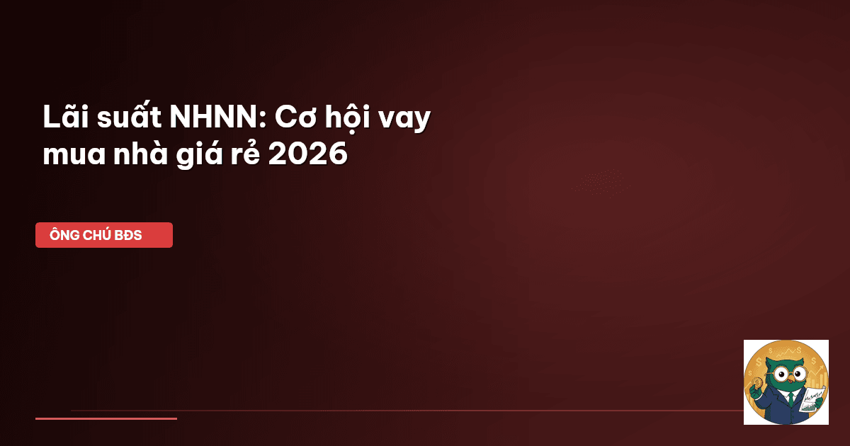 lãi suất NHNN
