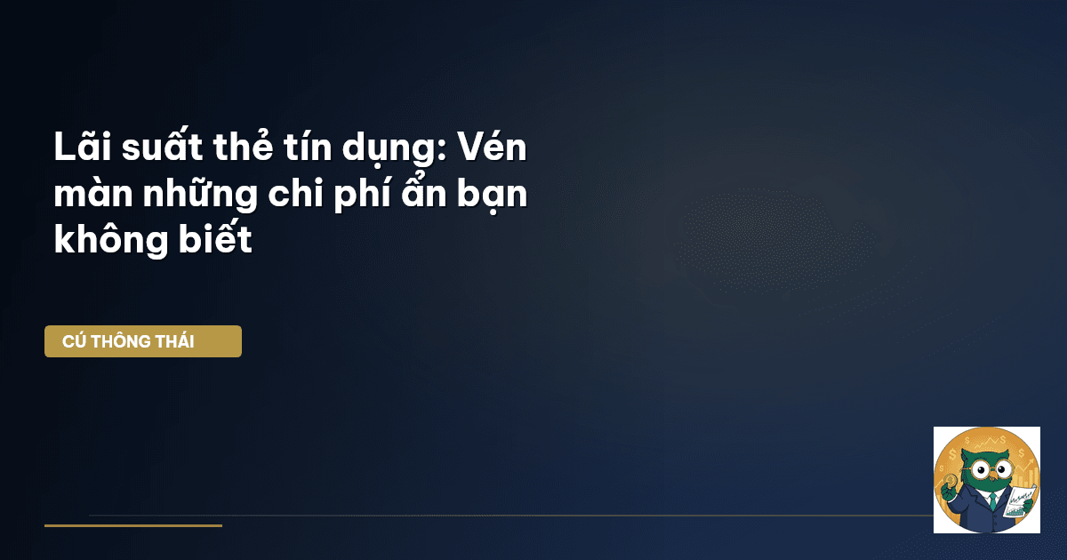 lãi suất thẻ tín dụng