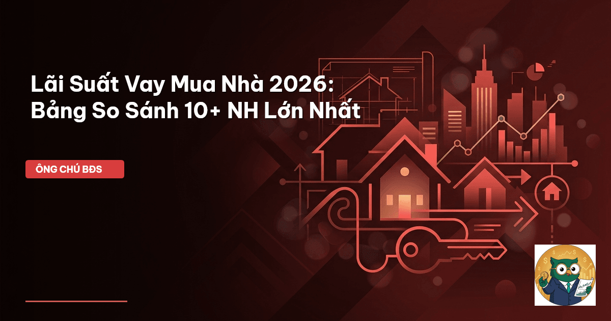 lãi suất vay mua nhà 2026