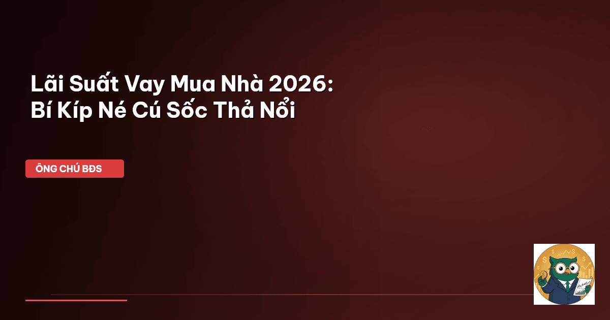 lãi suất vay mua nhà