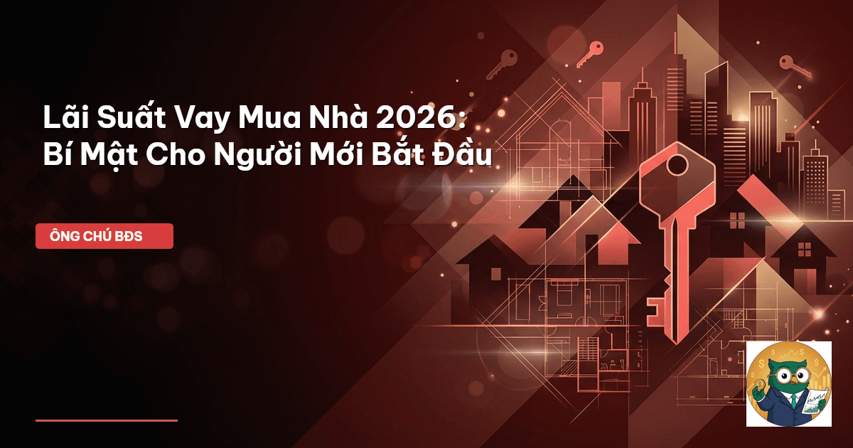 lãi suất vay mua nhà 2026