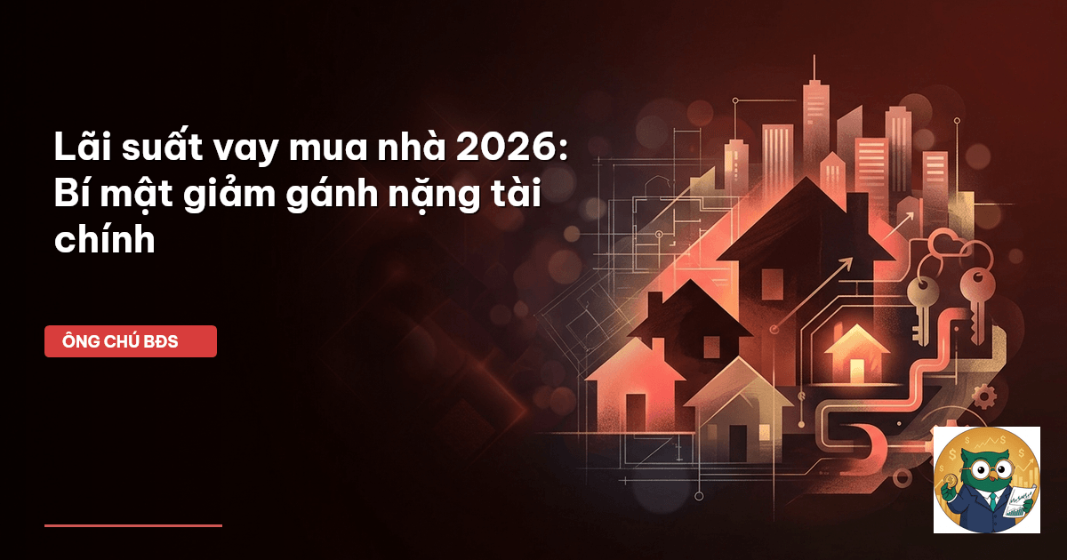 lãi suất vay mua nhà 2026