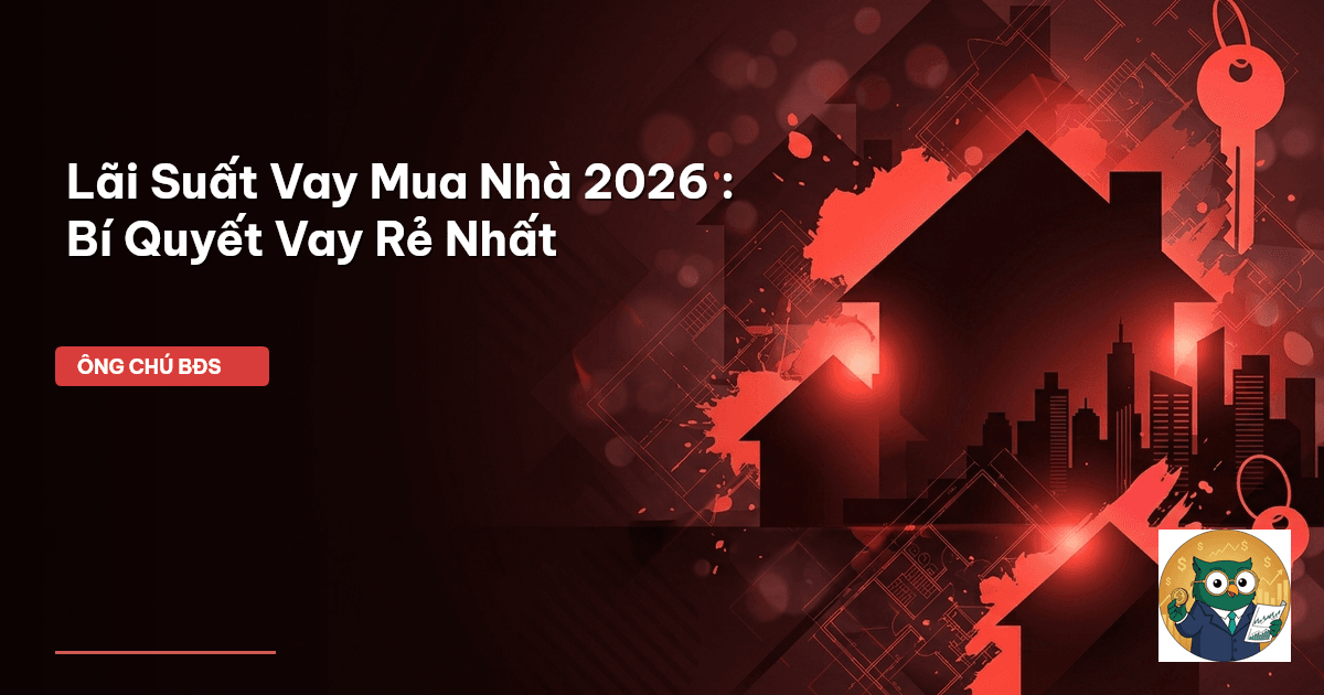 lãi suất vay mua nhà 2026
