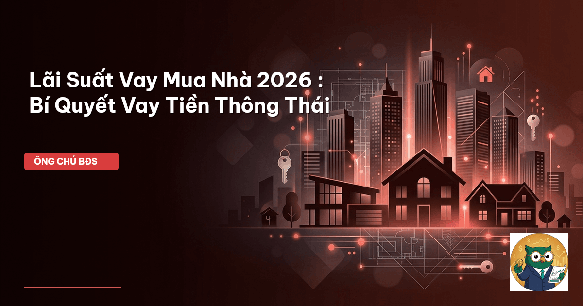 lãi suất vay mua nhà 2026