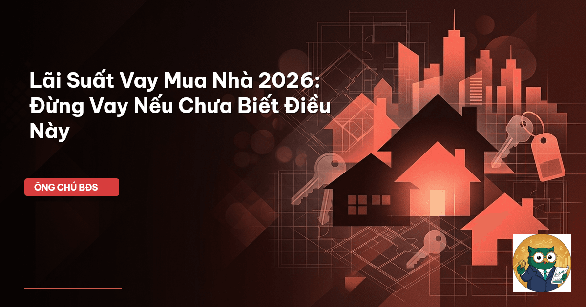 lãi suất vay mua nhà 2026