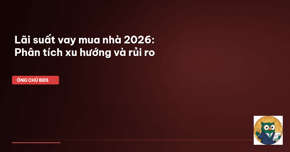lãi suất vay mua nhà