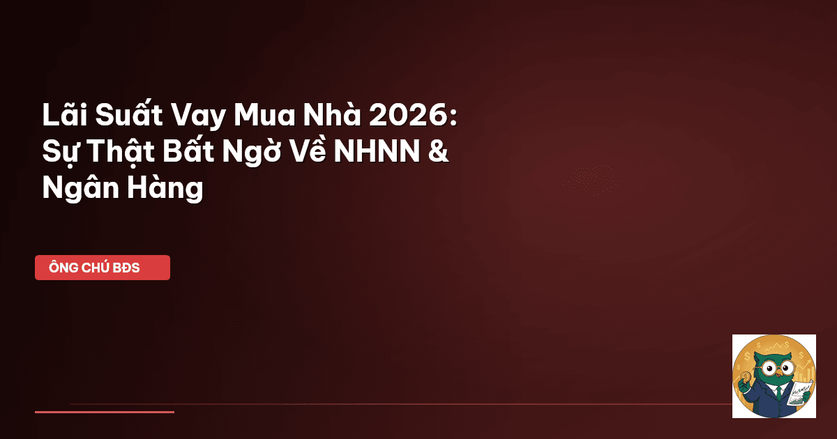 lãi suất vay mua nhà