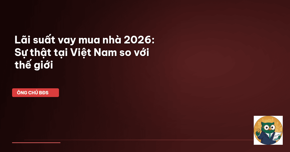 lãi suất vay mua nhà