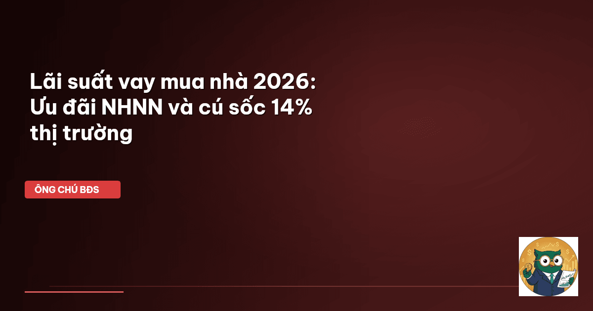 lãi suất vay mua nhà NHNN