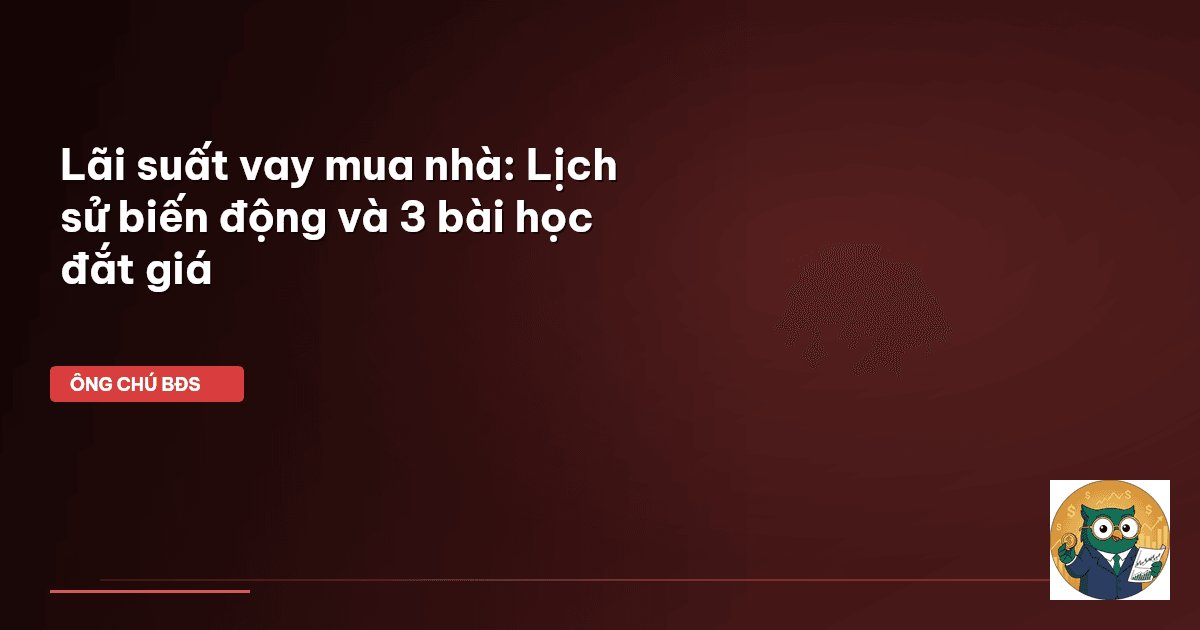 lãi suất vay mua nhà
