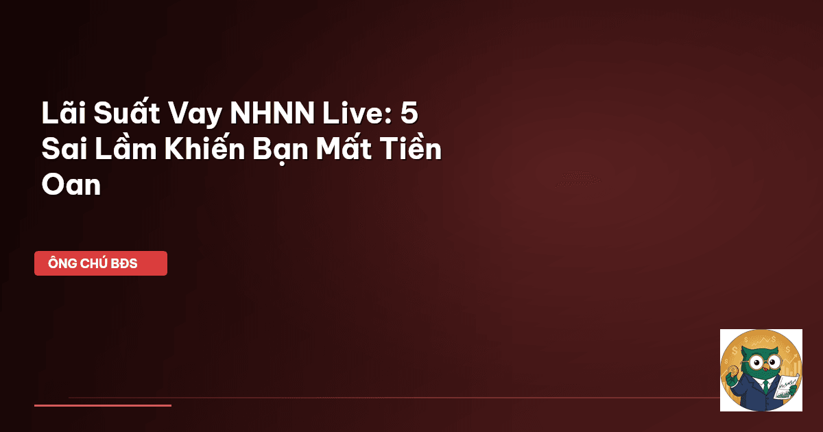 lãi suất vay ngân hàng